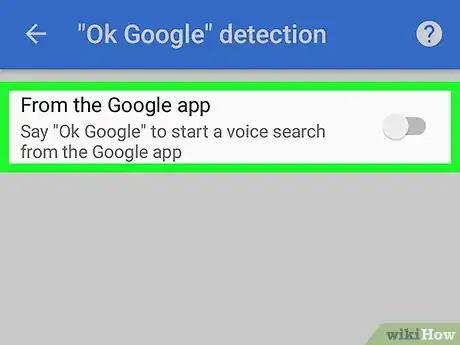 Imagen titulada Disable "Ok Google" Voice Search on Android Step 6